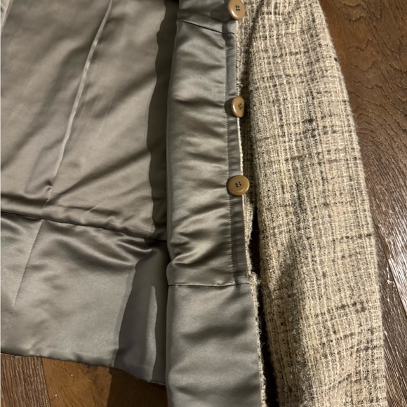 Armani beige tweed cropped jacket sz4 - Picture 4 of 9